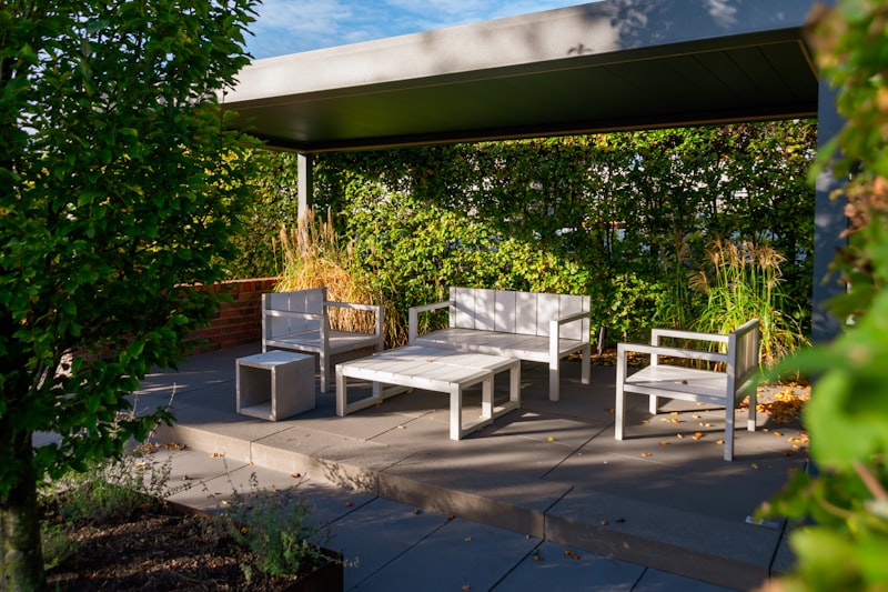 Terrasse aménagée